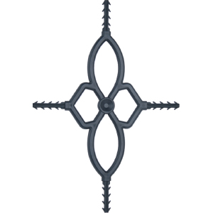 Anthracite Grey Infinity Georgian Bar Motif, SNZ-05