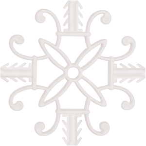 White Clover Georgian Bar Motif, YNC-08